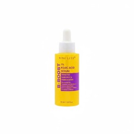 NINELESS-B-Boost 1% Kojic Acid Serum 30ml, Sérum Iluminador con Niacinamida y Ácido Tranexámico, Hidrata y Reduce Manchas Oscuras, Con Péptidos y Glutatión