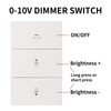 0-10V Dimmer Switch for LED Lights, Push Button Dimmer Light