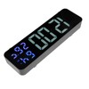 LED 9.1in Mirror Clock Multifunctional Digital Alarm Date Humidity Clock