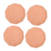 SHOWERORO 4-Pack Brown Sugar Softener Discs Terracotta Brown Sugar Keeper
