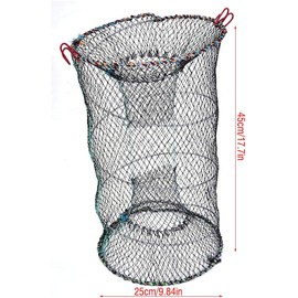 Alomejor Red de Pesca, Trampa Plegable para Langosta y Cangrejo