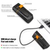 Bike Lights Front and Back Light USB Rechargeable Light for