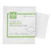 Medline Adhesive Remover Pads, Acetone-Free, 2-Ply, Box of 100