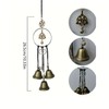 Witch Bells,Witches Bells for Home Protection,Handcrafted Witchcraft Decor,Decorative Wind Chimes