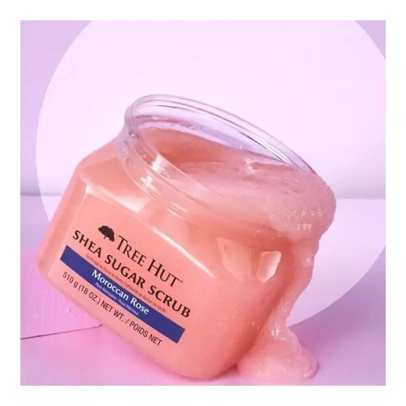 Exfoliante Corporal Moroccan Rose de 510g Tree Hut
