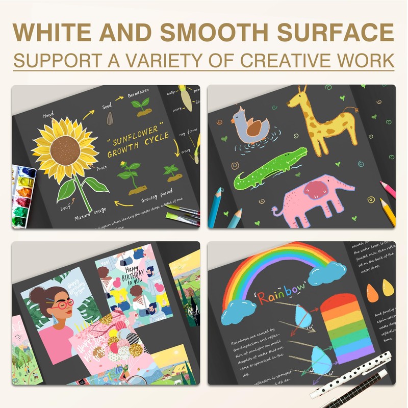 Chell Mini Size Trifold Poster Board, 16" x 24", Small