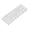 Mechanical Keyboard Bluetooth 2.4G Wireless Wired Hot Swappable White Switch