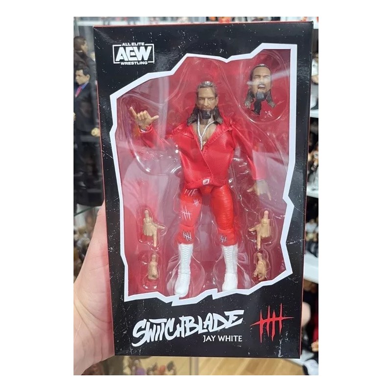 AEW Switchblade Jay White - AEW Exclusive Jazwares Wrestling Figure