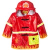 Kidorable Boys' Little Fireman All Weather Waterproof Coat, Red, (6/7)