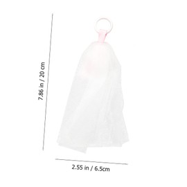 NOLITOY 3pcs Exfoliating Soap Saver Pouch Net Handmade Soap for Skin Care Tools