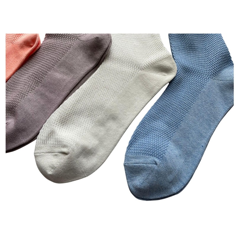[モードセレクト] ソックス レディース 夏 薄手 メッシュソックス 涼しい 通気性 蒸れにくい 靴下