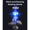 Fingertip Gyroscope Luminous Reduce Anxiety Metal Rotating Decompression Toy with