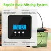 RUNWUSHENG Reptile Misting System - 2-Gallon Large Water Tank, 3