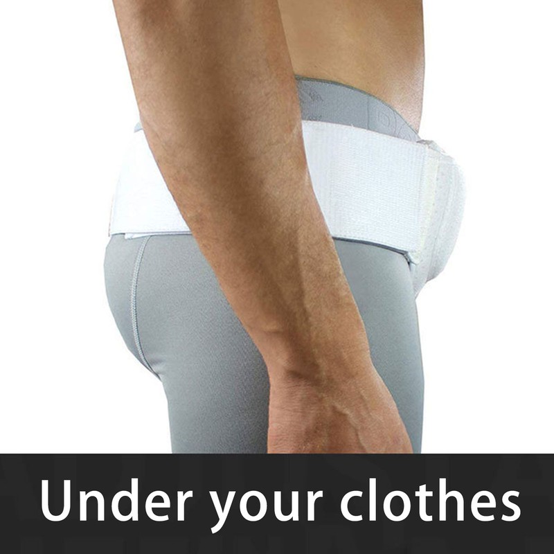 Hernia Belt Single Side Medical Decompression Fixation Adjustable Unisex Hernia