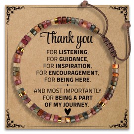 Thank You Gifts for Women Men, Appreciation Gifts for Teacher Mentor Mom Dad Aunt Principal Secretary Boss Colleague Friends - Leaving Gifts Thank You for being Part of My Journey
