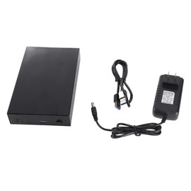 External Hard Drive 3.5 Inch USB3.0 High Speed Interface Desktop Hard Disk for PC Television 100‑240V 1TB US Plug