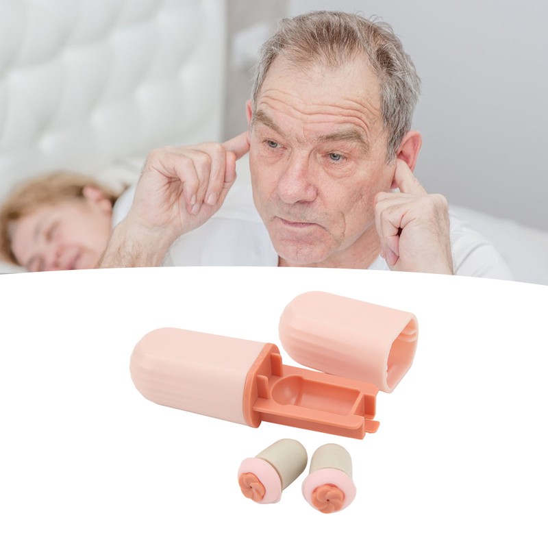 Noise Canceling Earplugs Sound Proof Light Blocking Soft Sleep Eye