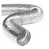 HVAC Premium 4'' Inch Aluminum Hose Flexible Air Duct Pipe