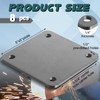Therwen 8 Pcs 5'' x 5'' A36 Steel Plate Hot