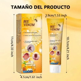 3 Piezas Crema Reparadora para Picaduras de Abeja – Alivio Rápido y Eficaz para Todo Tipo de Piel, Hidratante y Regeneradora。Mynorcal
