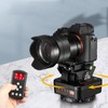 Video,Remote Control Pan Tilt Head for Phones, Lens, Action Cameras,Mirrorless