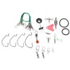 Fishing Lures Baits Tackle Box with Rope Stainless Steel Material