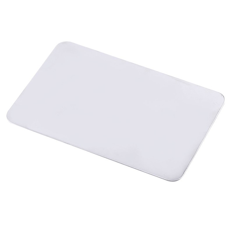 Mixing Palette Small Stainless Steel Makeup Palette Rec Shape Mixing
