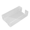 Napkin Tray Storage Holder Transparent Acrylic Modern 9.5x5.5x2.5in Large Capacity