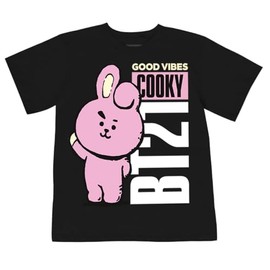Máscara De Látex | Playera para Mujer BT21 Edición Limitada | Camiseta Cuello Redondo | Comfy Fit 100% Algodón