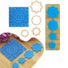 GOTO CLAY TOOLS Mandala Texture Mat for Polymer Clay Earring,