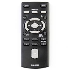 Allimity RM-X211 RMX211 Replace Remote Compatible with Sony FM/AM Digital Media Player CDX-G3100UP CDX-GT66UPW CDX-G3000UP DSX-A40UI CXS-GT5716F WX-GT80UI CDX-GT57UP CDX-GS500R DSX-A30 CXS-GT5616F