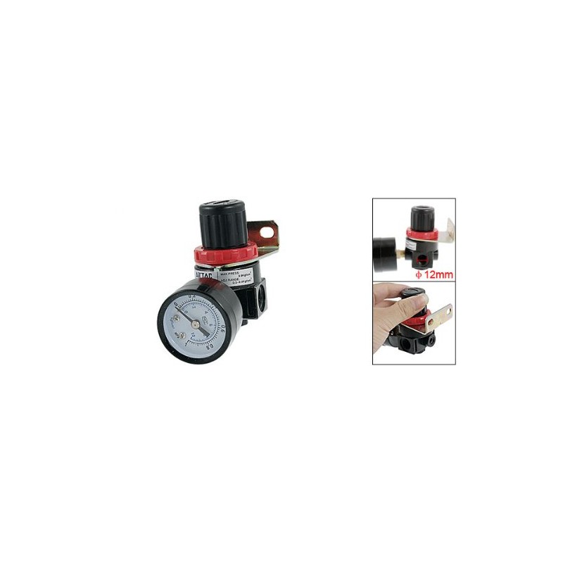 uxcell AR-2000 Pneumatic Air Source Treatment Pressure Regulator