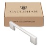CAULDHAM 10 Pack Solid Kitchen Cabinet Pulls Handles (3-5/8" Hole