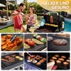 Grill Mat for Gas Grill – Set of 5 Baking
