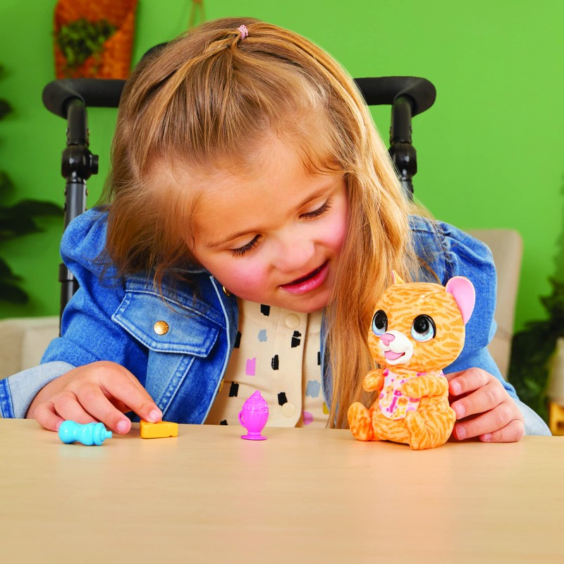 Hasbro furReal Newborns Kittens, Animatronik Plush Toy with Sound Effects,