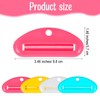 8 Pcs Plastic Toothpaste Tube Squeezer Holder Clip Roller Tool