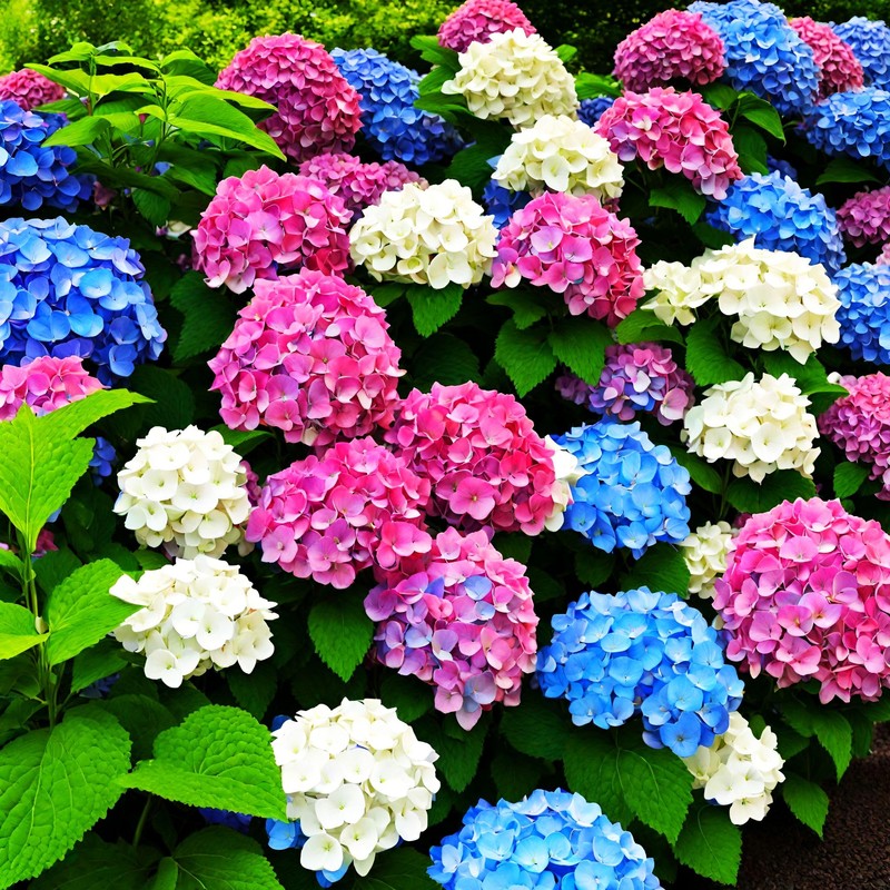 50+ Hydrangea Seeds: Giant Snowball Shrubs for Wedding-Perfect Flowers