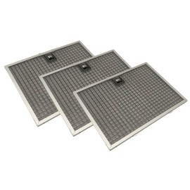 Range Hood Grease Filter - Three Pack Compatible with GE Model Numbers ZVC48L1SS, ZVC48L2SS, ZVC48L3SS