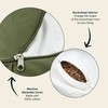 Retrospec Sedona Zafu Meditation Cushion with Buckwheat Hull Fill -