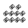 TOP-VIGOR 10Pcs Compression Spring, 1.2mm Wire Dia, 10mm OD, 10mm