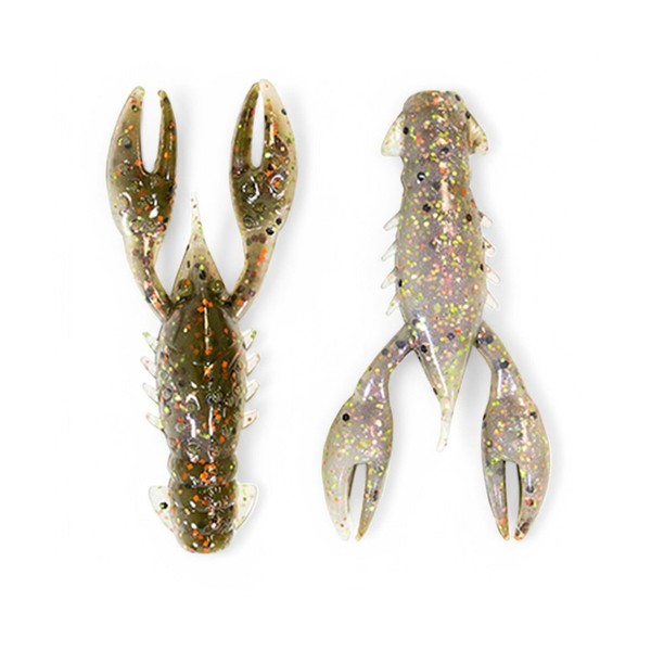 Crawz 2.5 Inch Rig Creature Bait 324Pk6 Molting Craw Trdcr3