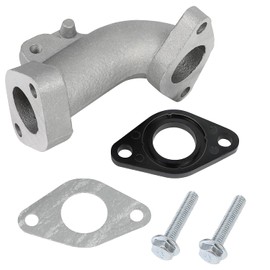 Jetsetmoto Cub90 Compatible Intake Manifold Carburetor Intake Manifold Carburetor Internal Diameter 22mm Compatible with Super Cub Little Cub C50-AA01 Compatible with Cub90 Gasket Included Gasket pc18