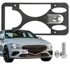 Heavy Duty Front License Plate Frame Compatible with Genesis G70