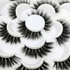 DAODER Lashes False Eyelashes Long Dramatic Mink Lashes 15mm Thick