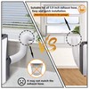 LBG Products Portable Air Conditioner Window Seal Plates Kit, Vertical