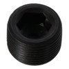 Carbon Steel Internal Hex Thread Socket Pipe Plug, 3Pcs Thread