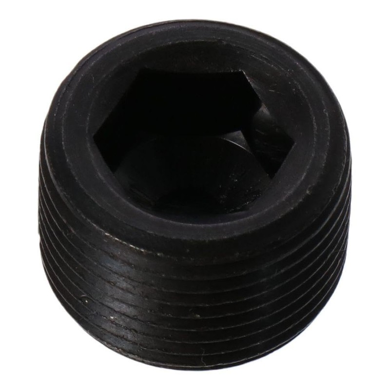 Carbon Steel Internal Hex Thread Socket Pipe Plug, 3Pcs Thread