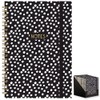A5 Notebook Black & White Polka Dots Notes Planner Wiro