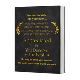 KSFFWQIN Inspirational Notebook Journal You Are Amazing Journal Encouragement Gifts for Women Men Coworkers Friends Writing Notebook