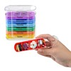 7 Day Pill Box Organizer, Hard Case with Embedded Magnet,